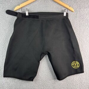 Gold's Gym Sauna Shorts Neoprene Sweat Slimming Compression Fitness M/L